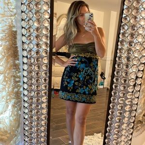Free people lost in paradise velvet dress